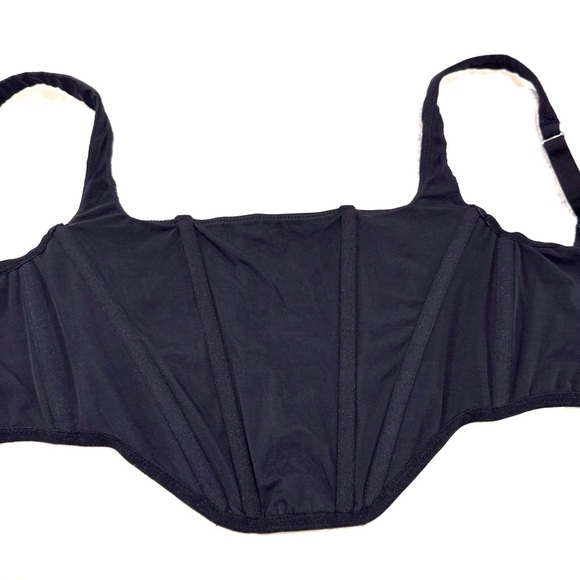 Urban Outfitters Out From Under Lovestruck Micro Corset in Black Size Small - Picture 9 of 13
